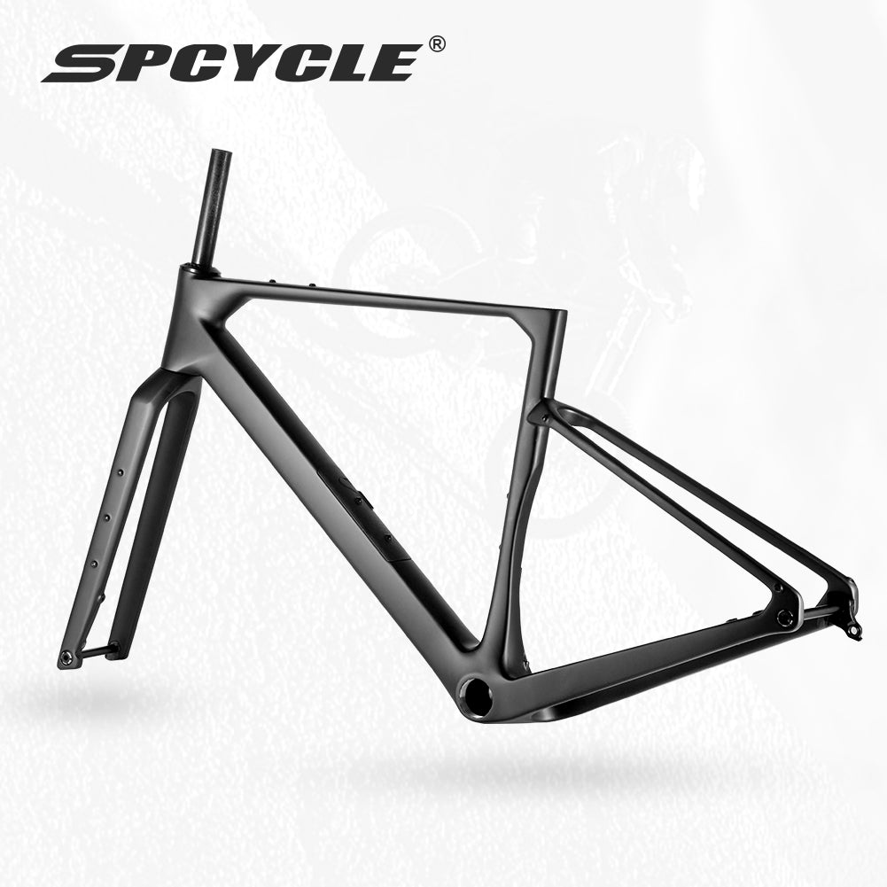 Spcycle G028 Carbon Gravel Bike Frame 700x57C UDH Hanger Gravel Bike Carbon Frameset