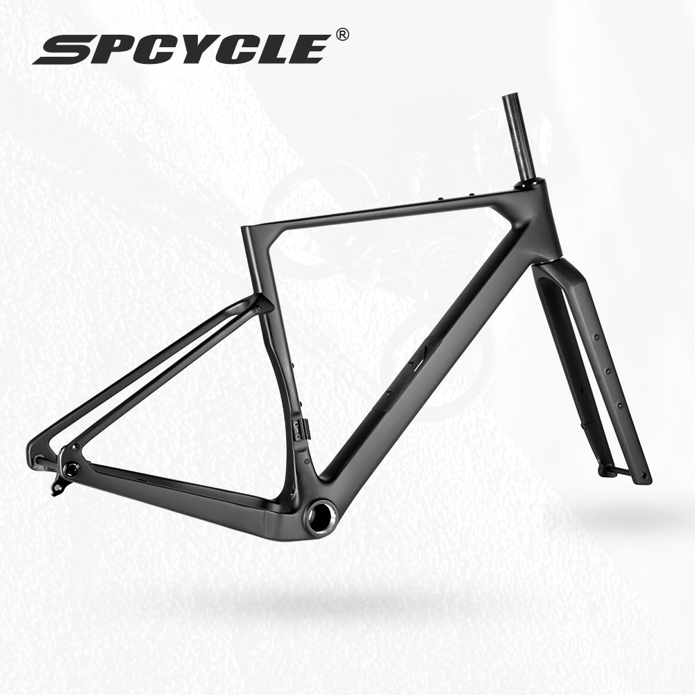 Spcycle G028 Carbon Gravel Bike Frame 700x57C UDH Hanger Gravel Bike Carbon Frameset