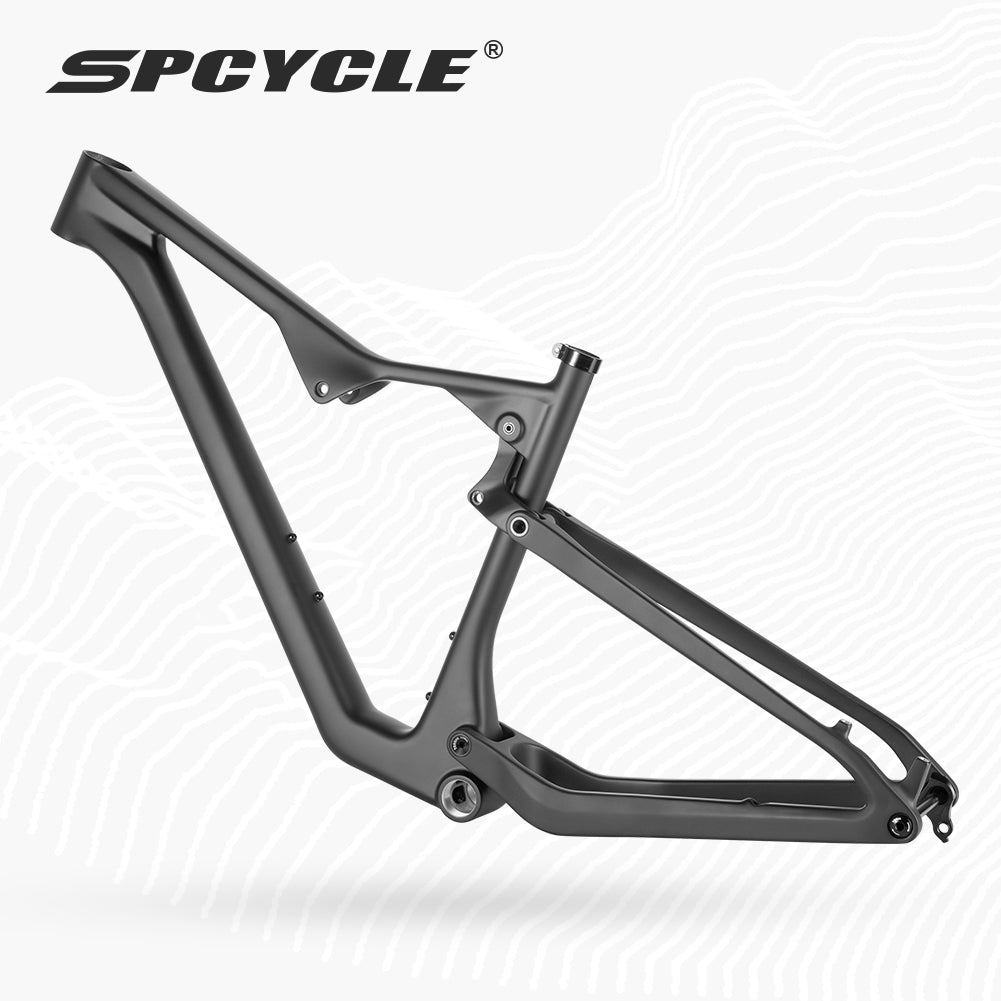 Spcycle M868 Full Suspension Carbon MTB Frame 29er